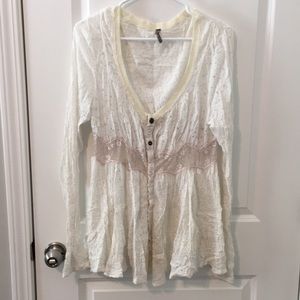 Long Sleeve Lace Top